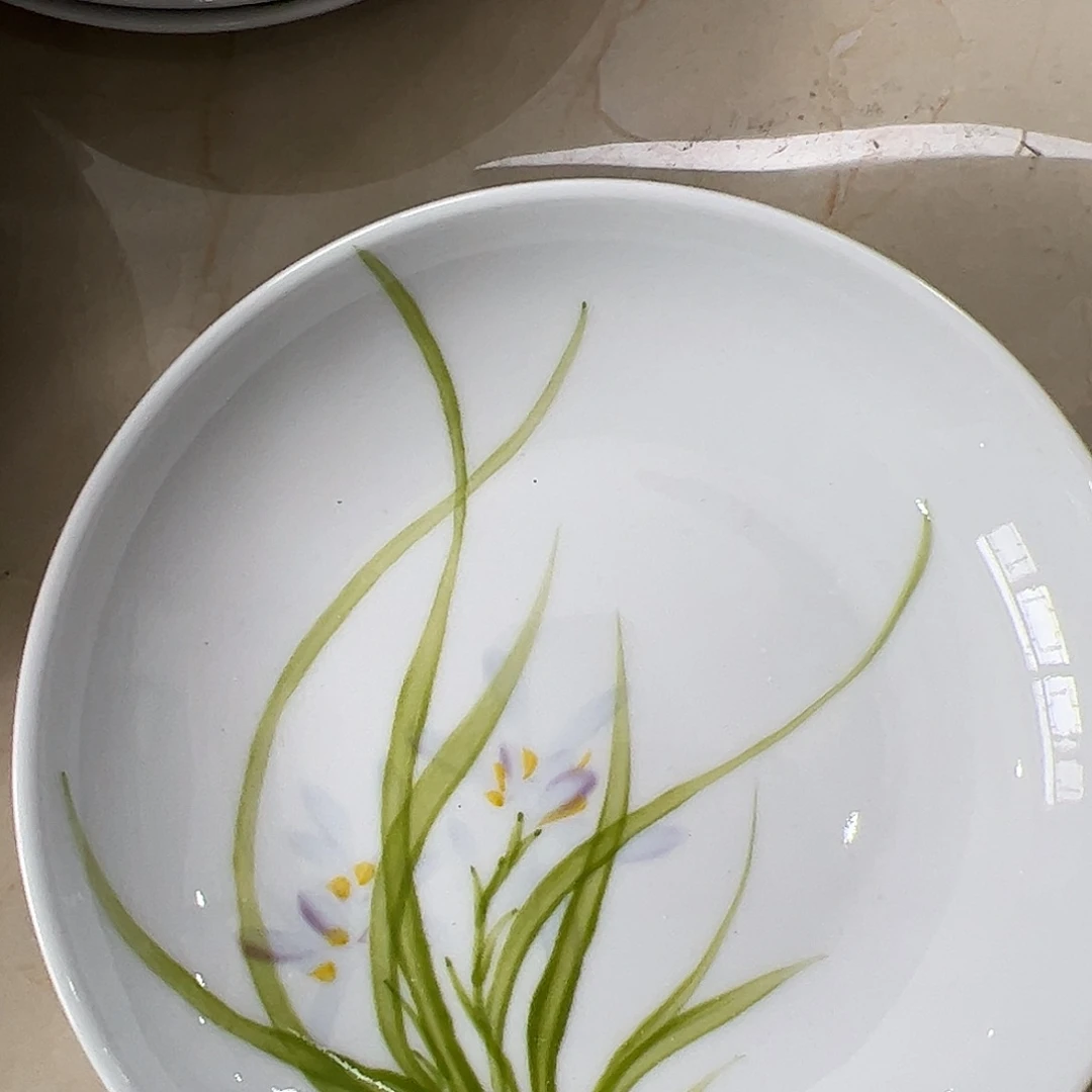 瓷片景德镇陶瓷手工手绘制作