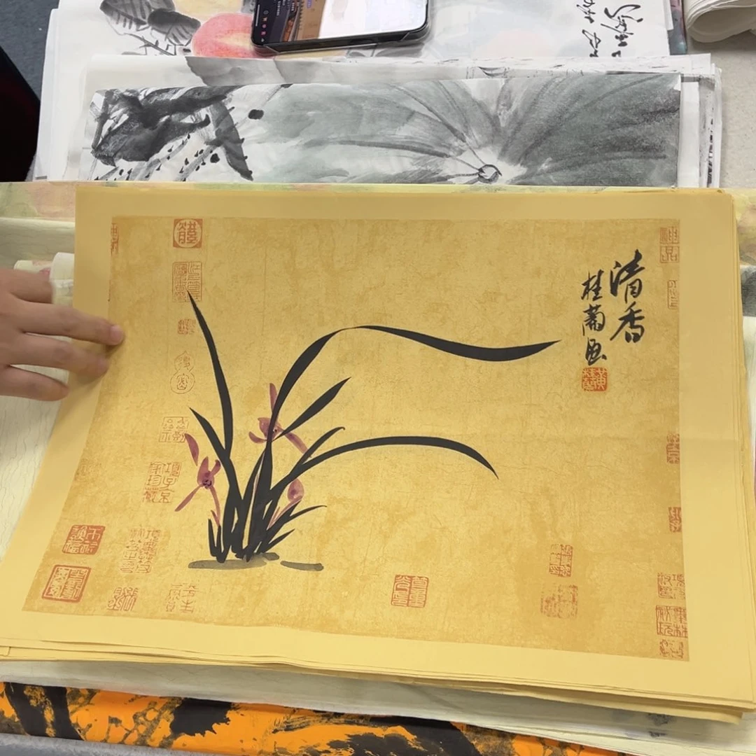 国画纯手绘字画国画作品欣赏