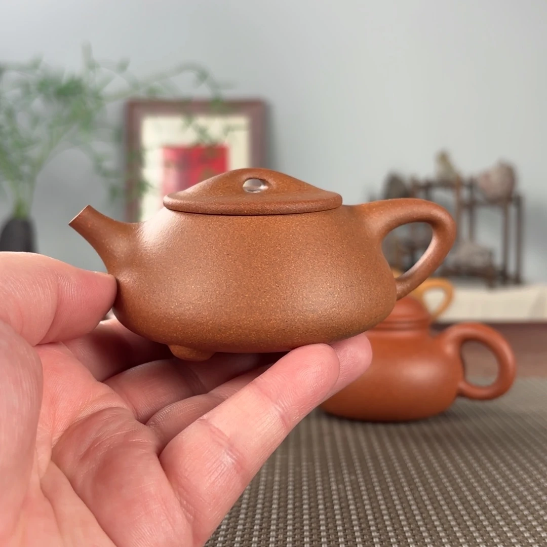 茶壶紫砂微瑕黄龙山原矿紫砂壶