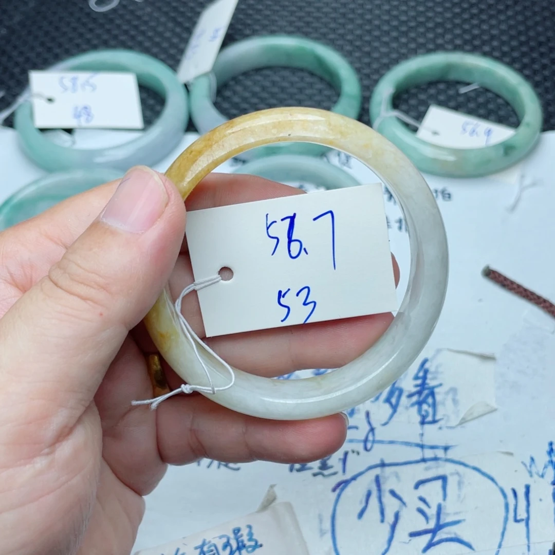 未镶嵌手镯翡翠翡翠手镯53