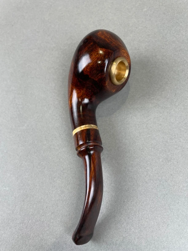 海南黄花梨老油梨老板烟斗