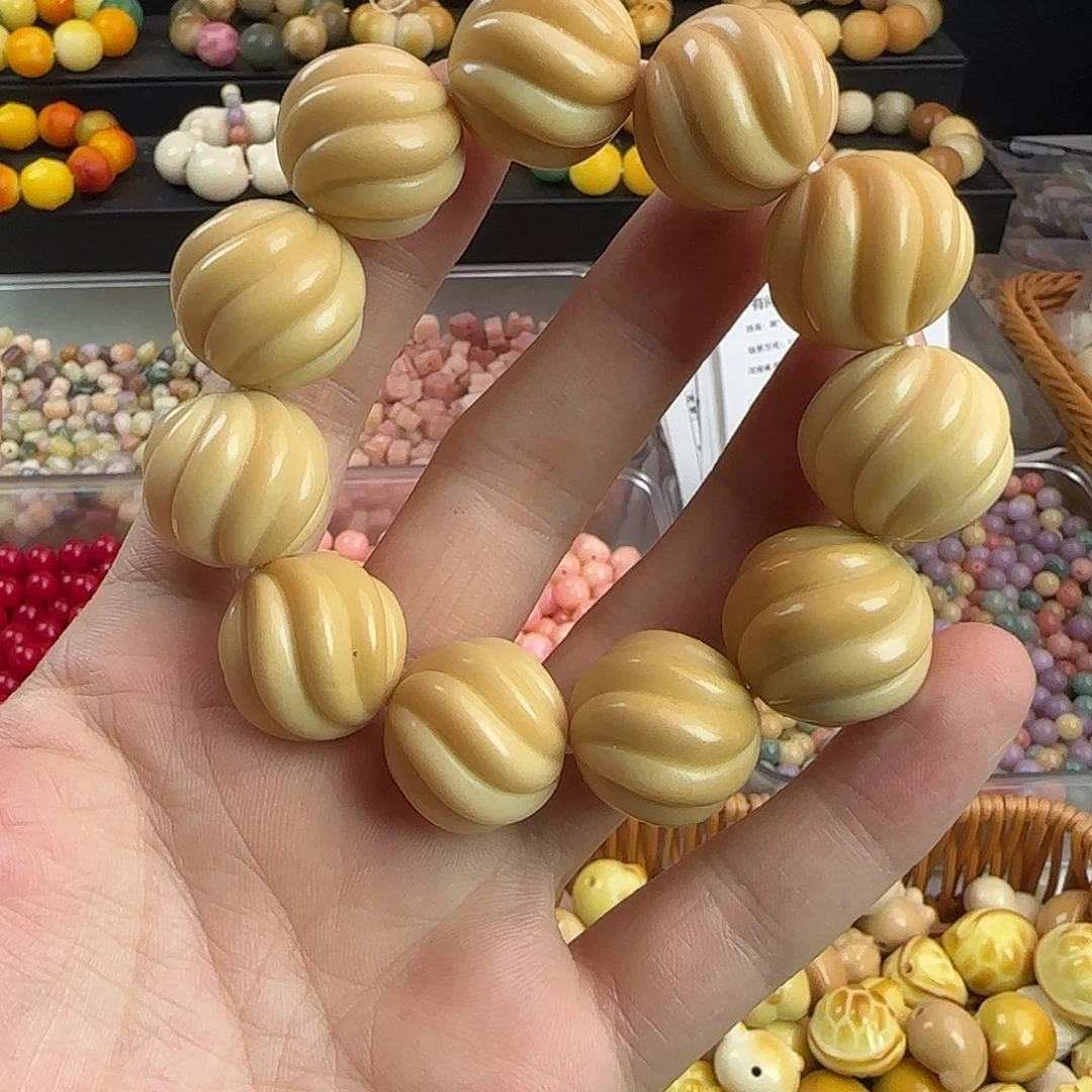 菩提根/象牙果吊坠微瑕疵风化卷卷酥手串一条