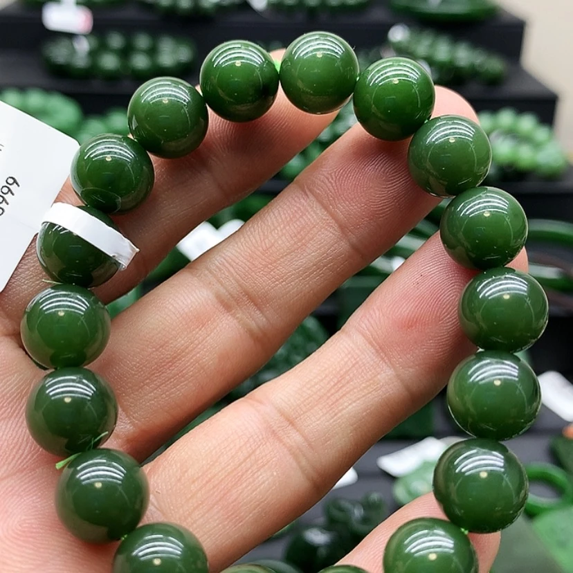 【闪购商品】和田玉（碧玉）手链未镶嵌