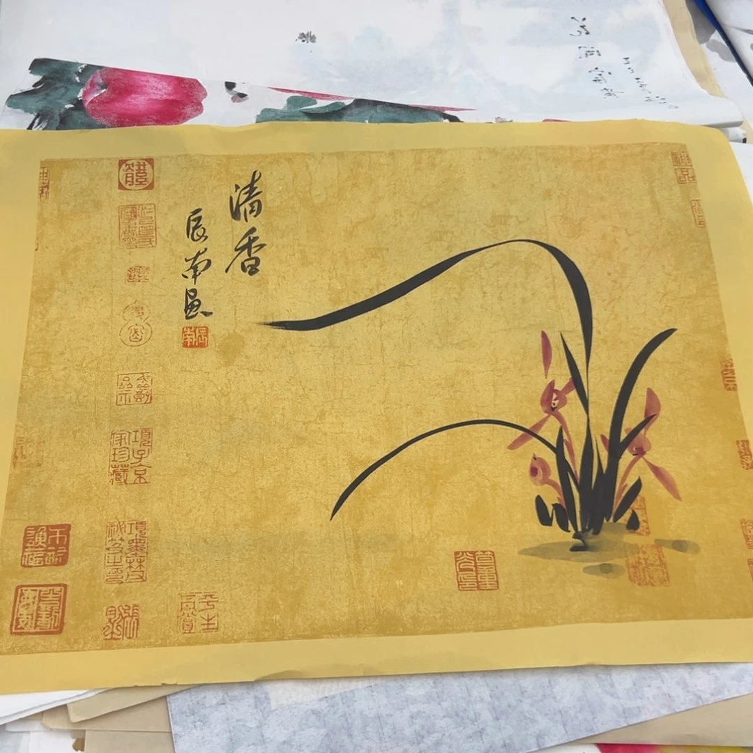 国画绘画作品请欣赏展示