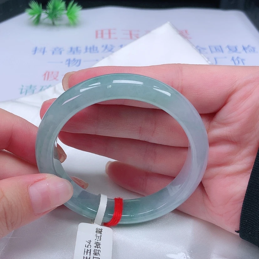 【闪购商品】未镶嵌手镯翡翠54 53