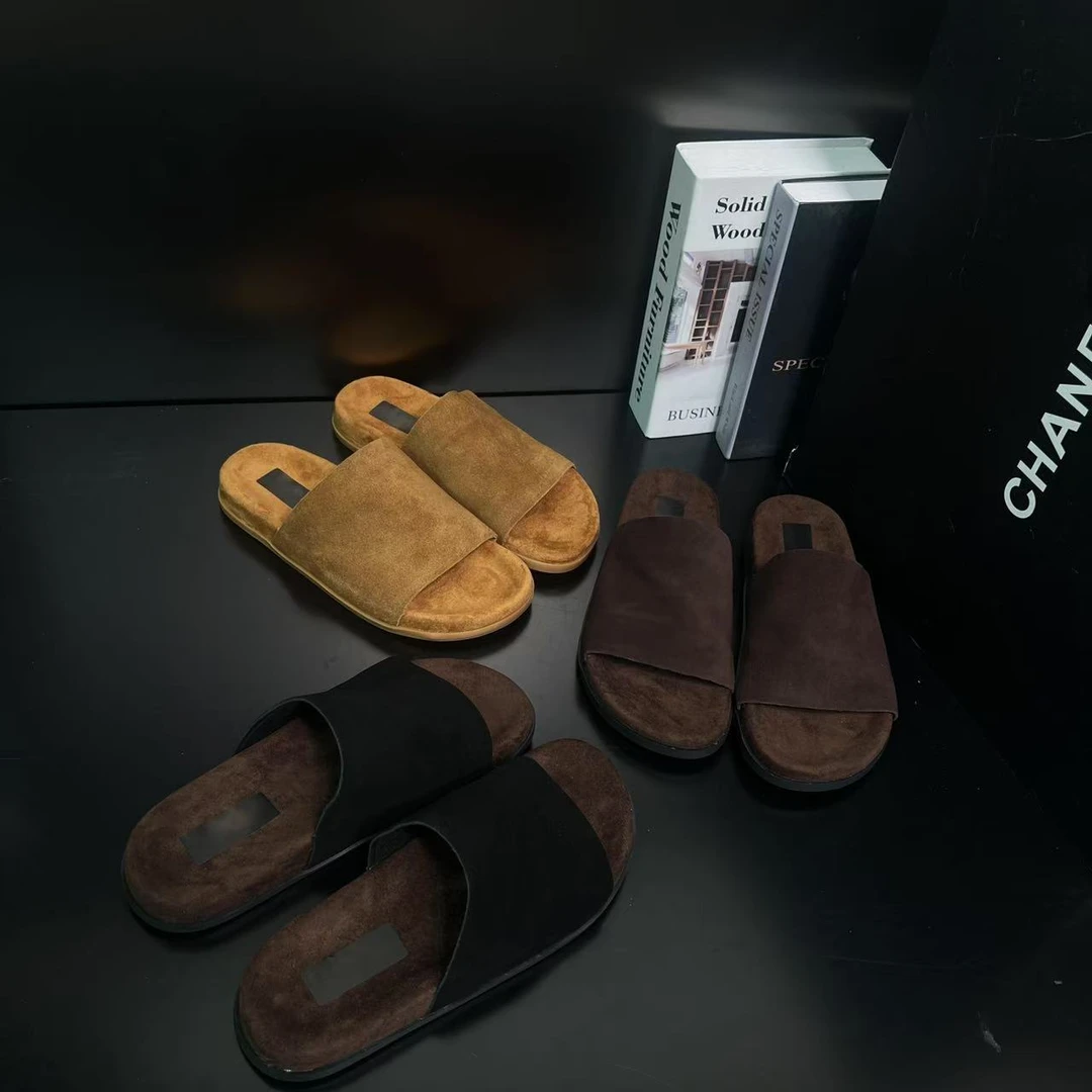 【棕桐假日】厚底一字拖女2025秋季新款舒适百搭勃肯拖鞋潮8588-1