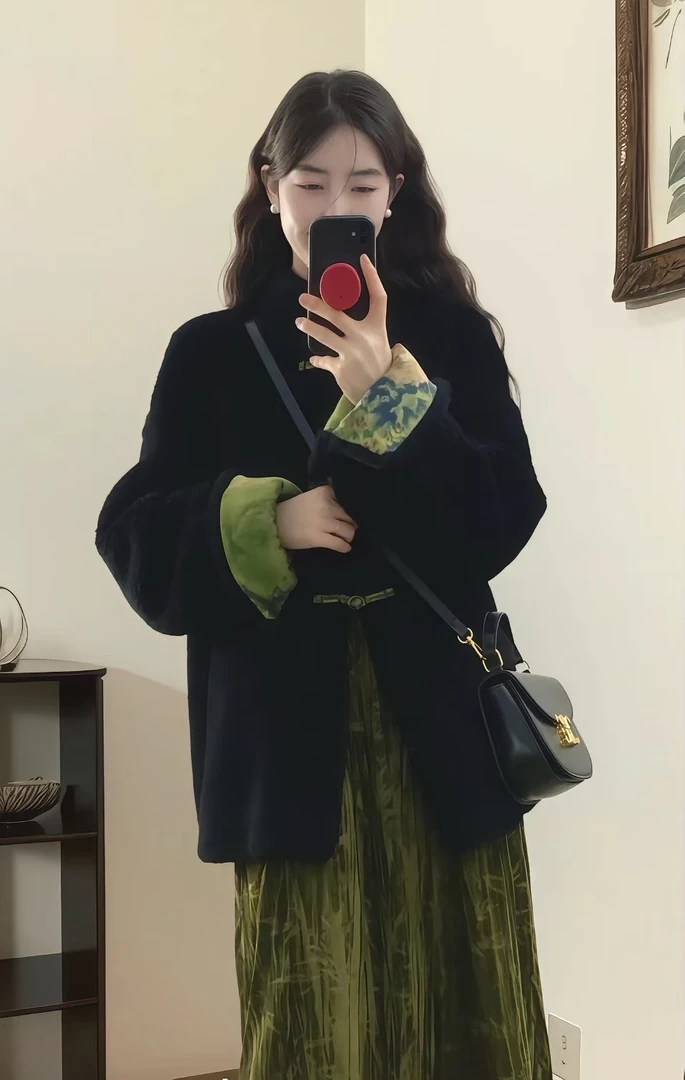 MY · 选择编号【A730-759】 · 冬季女士中式重工上衣连衣裙集合链接