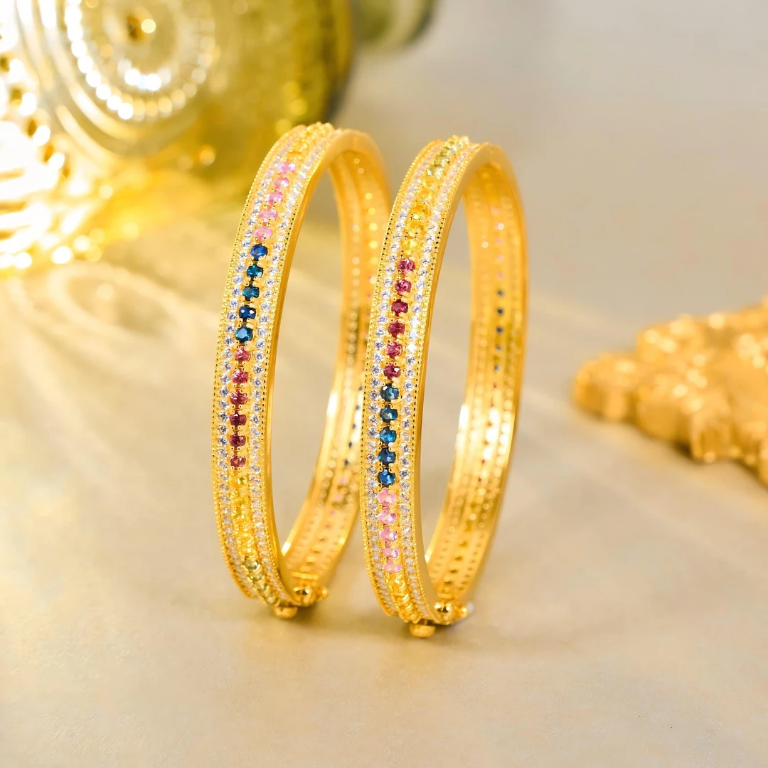 【玉峰珠宝】彩蓝宝手镯（多样性发一）XB-J3094