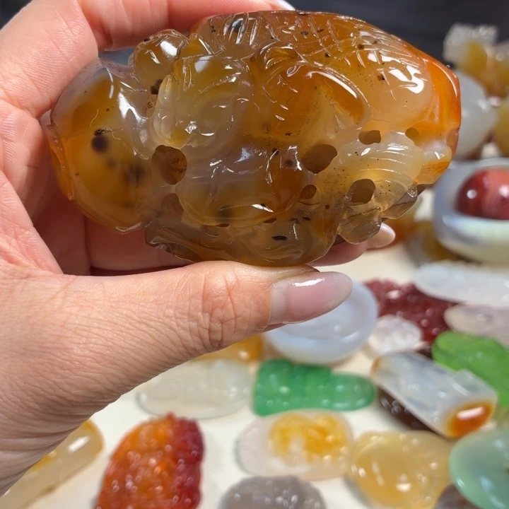 未镶嵌吊坠(不含链)玛瑙/玉髓