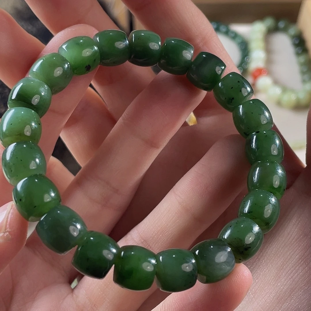 和田玉未镶嵌手串