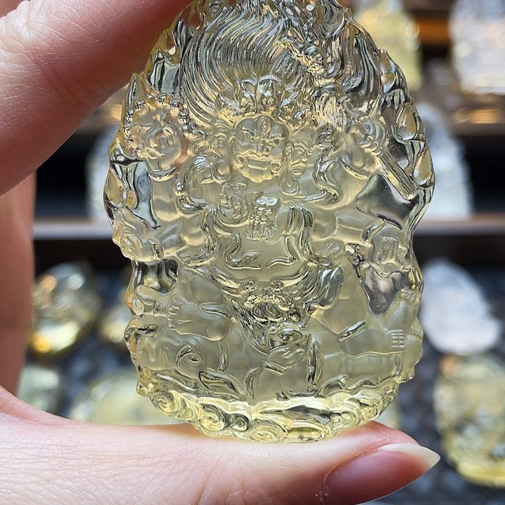 不***生吊坠(赠链)水晶未镶嵌