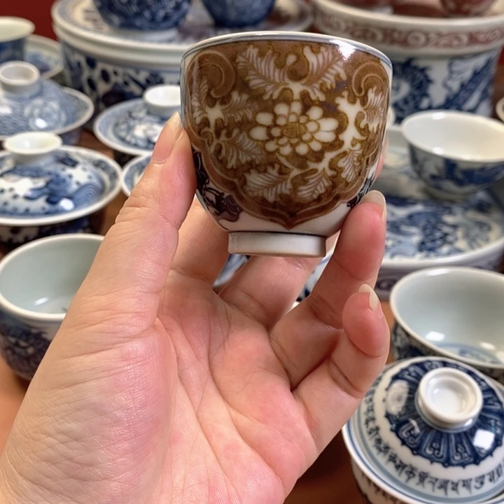 景德镇手绘杯杯杯