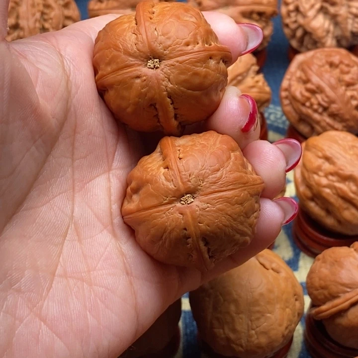 把件文玩核桃成*稻精品手捻