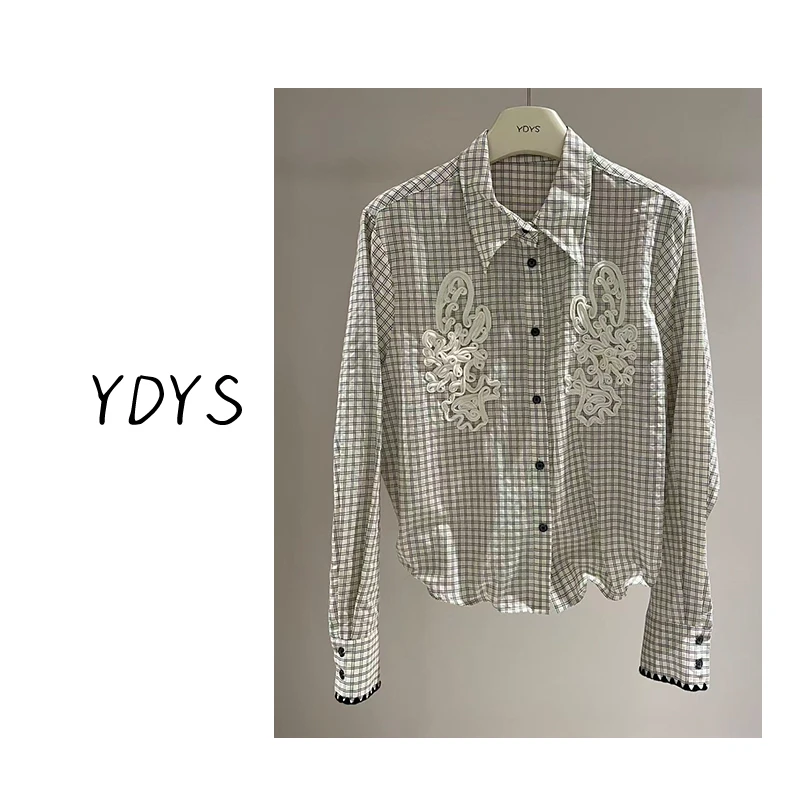【YDYS】25K00926 2025新款时尚气质小众衬衫