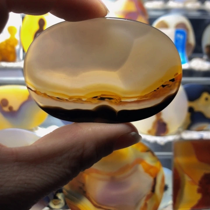 合金玛瑙/玉髓珠宝奇石58