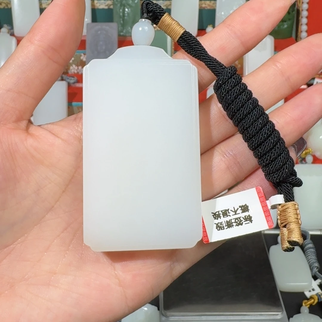 林***＊和田玉未镶嵌颈饰0056