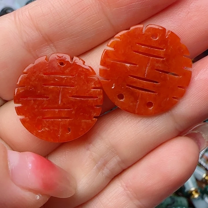 翡翠颈饰未镶嵌天然A货608