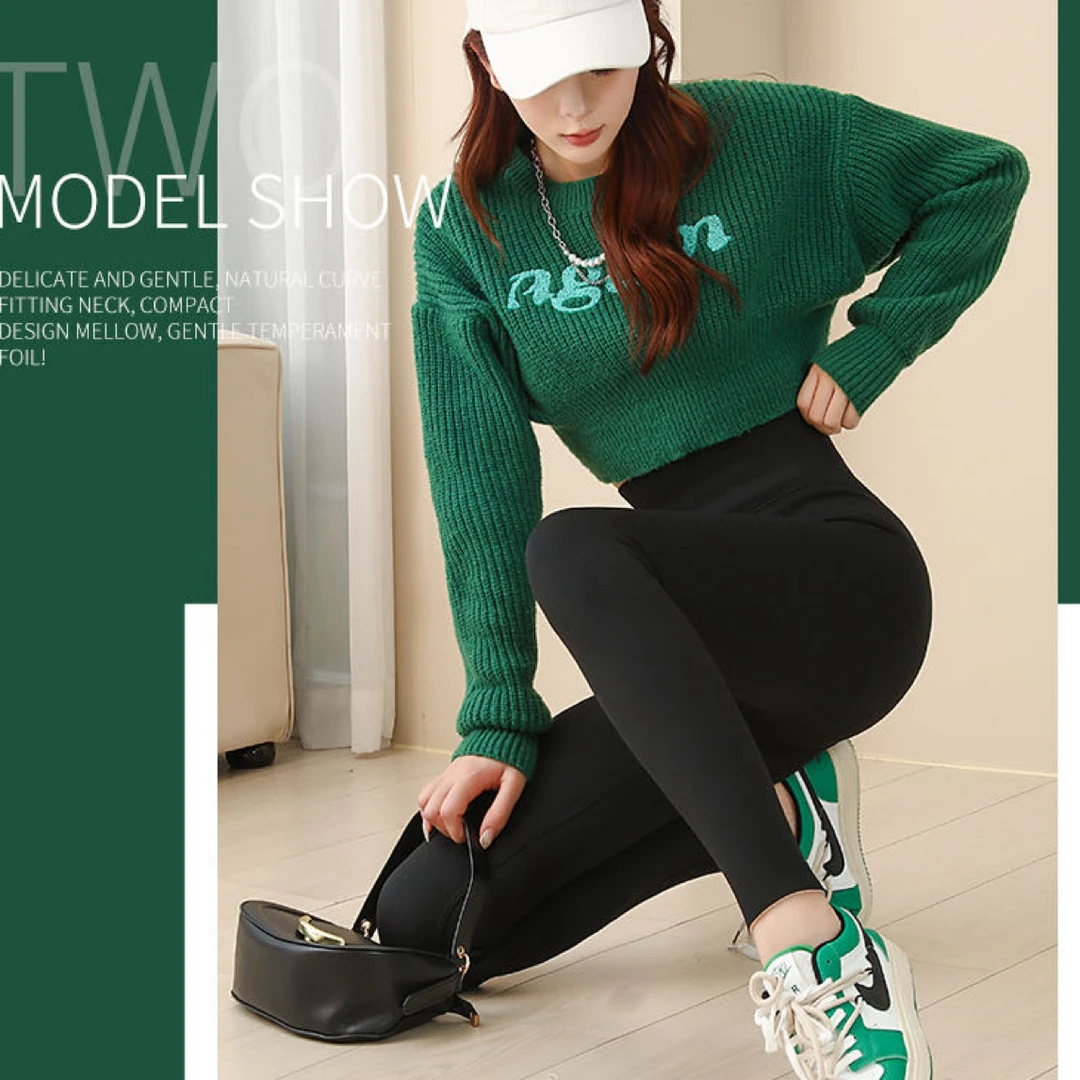 9811 外穿加绒收腹提臀鲨鱼裤秋冬打底芭比裤