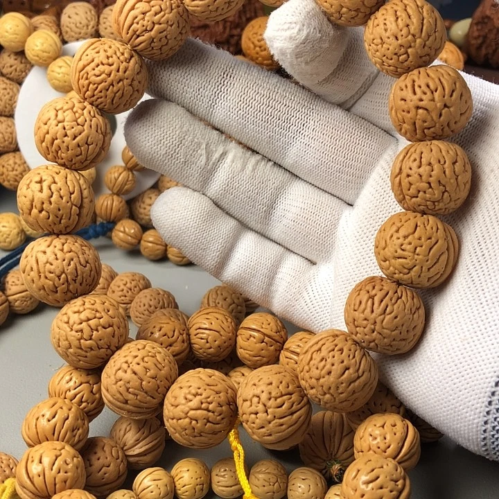 手串桃核白月光20手持