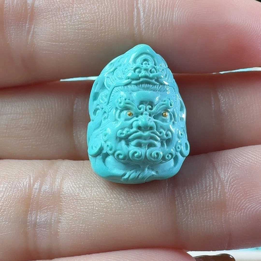 绿松石未镶嵌颈饰