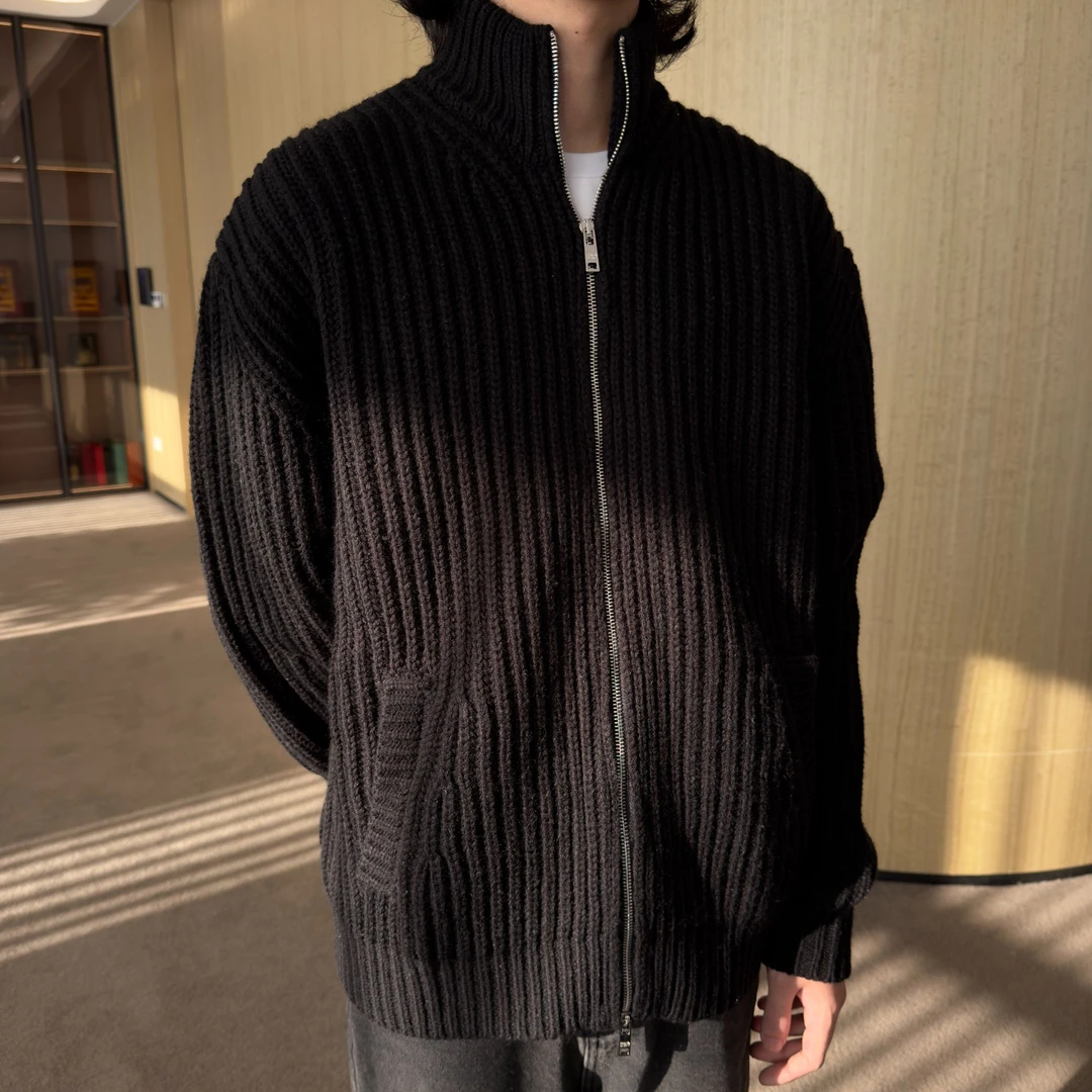 SEASONMARK三角标拉链长袖时尚舒适休闲百搭男女同款长袖