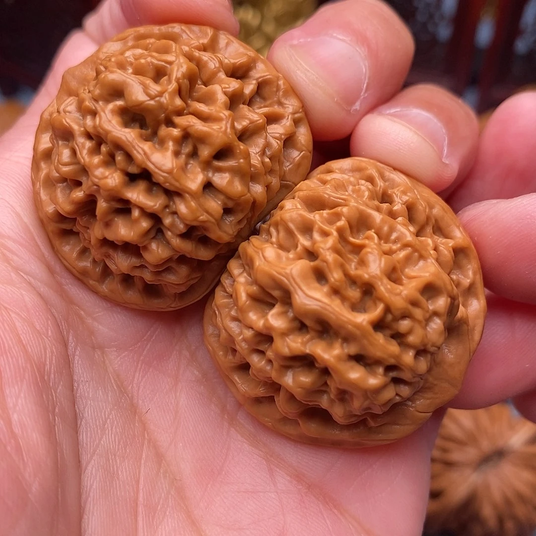 文玩核桃把件毕业肉球绝配全品秦闷35尺