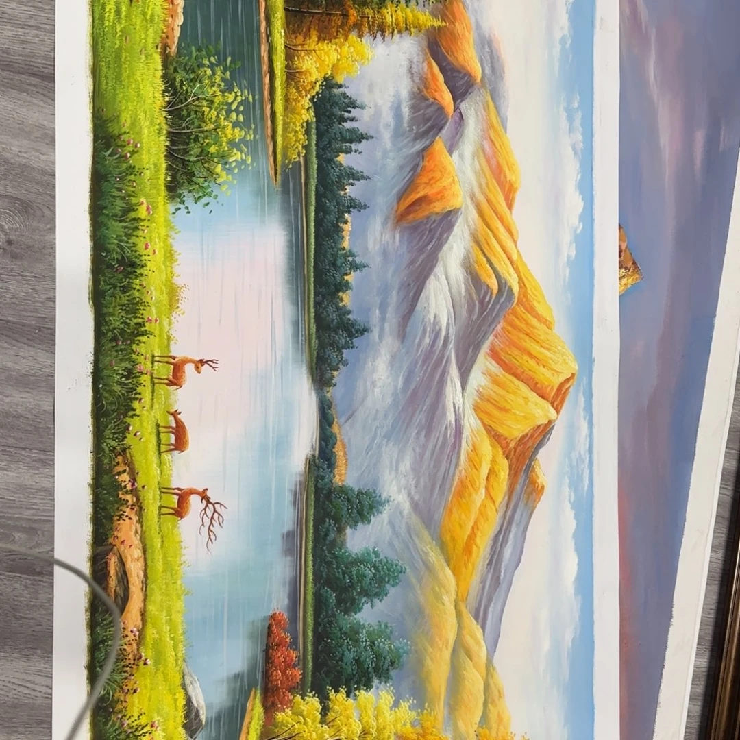 油画你是一种什么样的体验。你