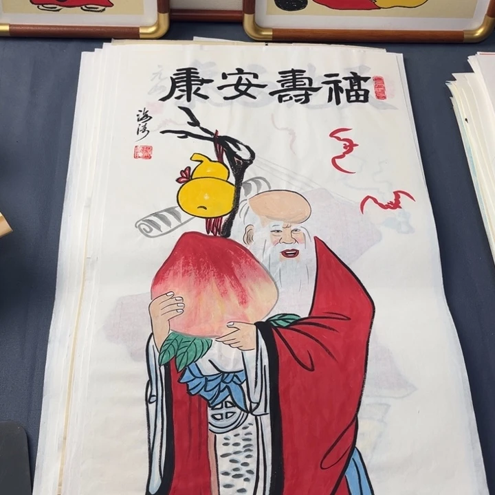 国画禅意画纯手绘作品