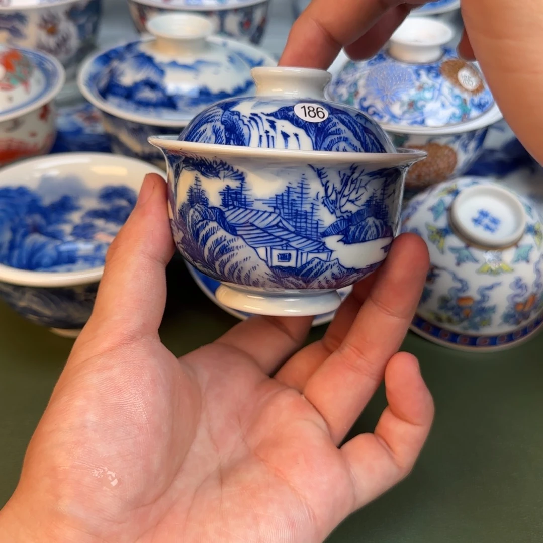彦祖纯手工手绘茶具186