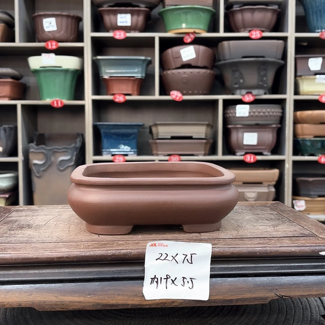 紫砂花盆紫砂的味道真的很不错