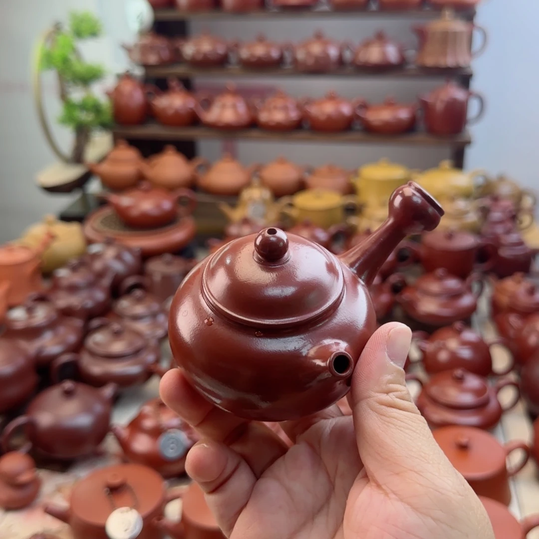 朱***朱茶壶紫砂朱泥壶茶壶茶具套装家用茶具