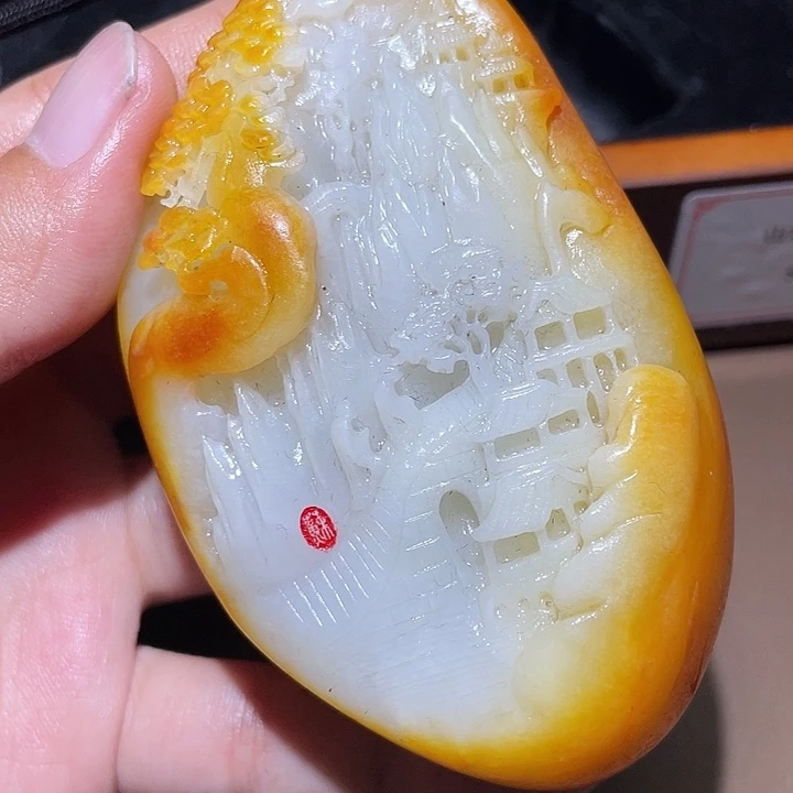 和田玉颈饰未镶嵌Y