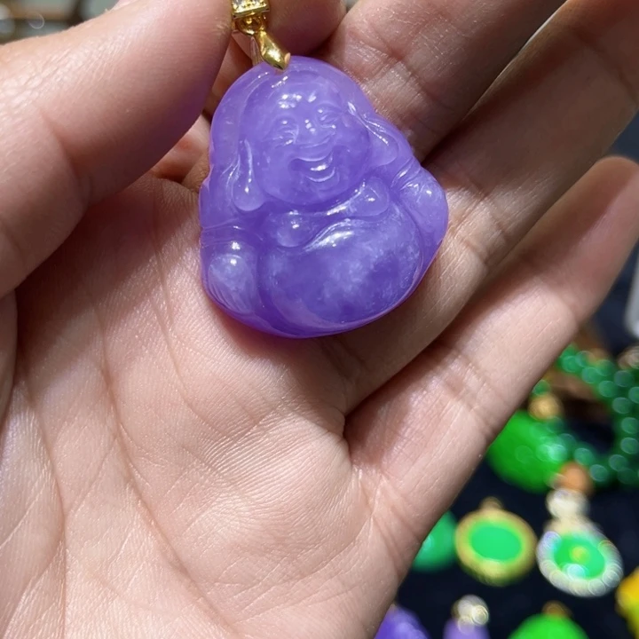 翡翠颈饰未镶嵌吊坠