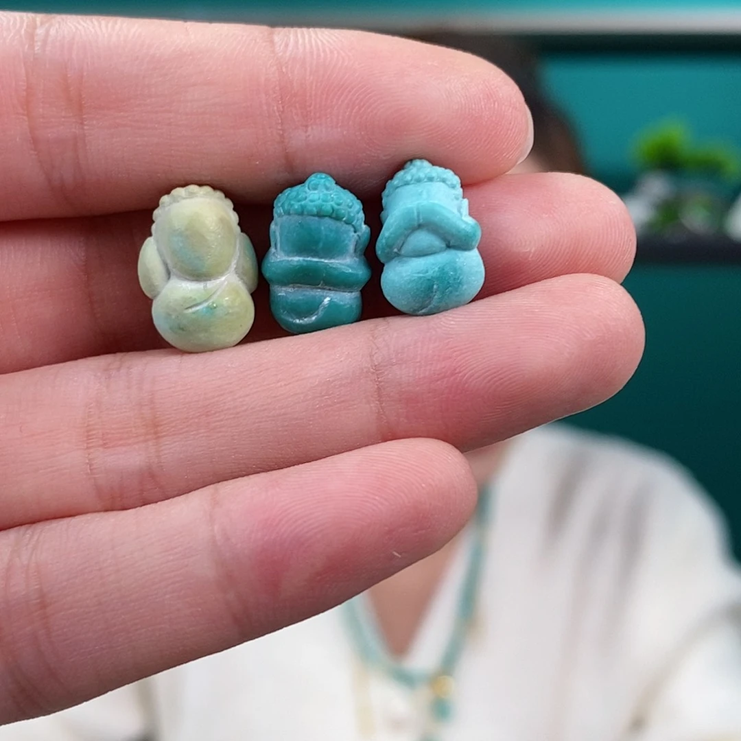 绿松石珠宝奇石未镶嵌