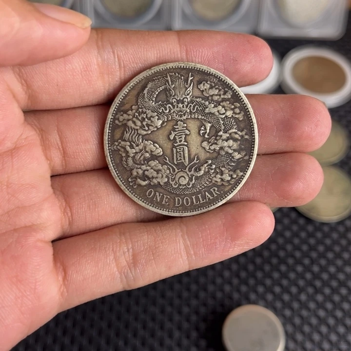 金属大头龙洋船洋工艺品