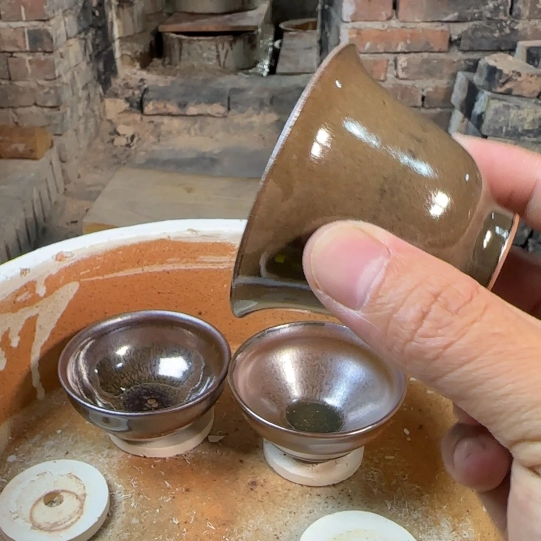 A***卒茶盏白丁瓷坊作品