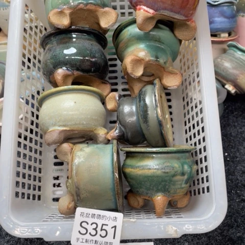 紫砂花盆微瑕351口径5.5左右