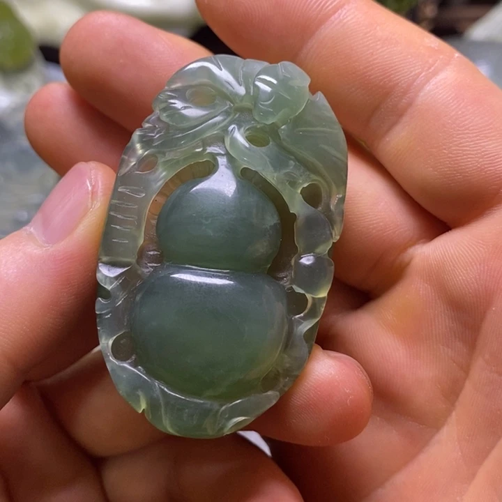 岫玉未镶嵌岫玉颈饰