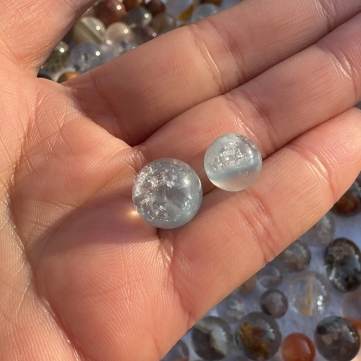 ****珠宝半成品水晶未镶嵌