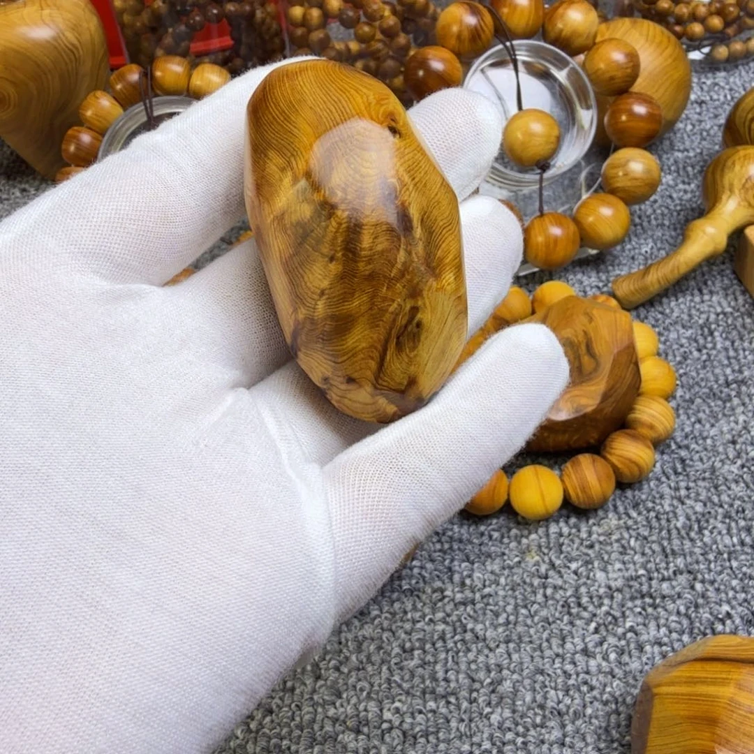 柏木（崖柏）太行崖柏手把件