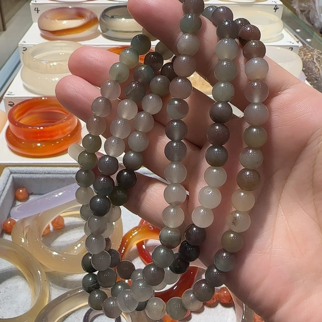 玛瑙/玉髓手链未镶嵌
