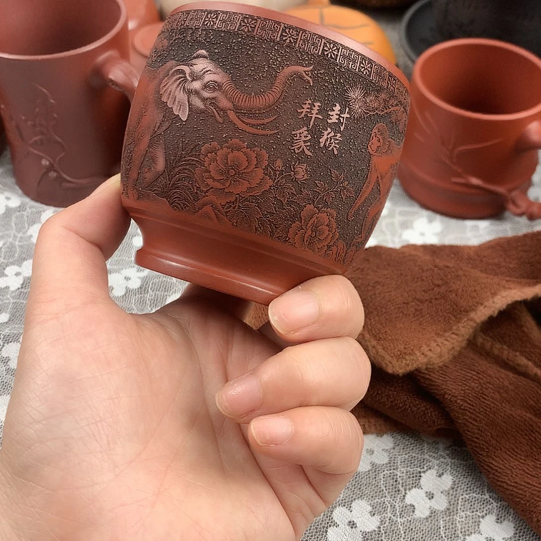 茶杯紫砂高端主人杯