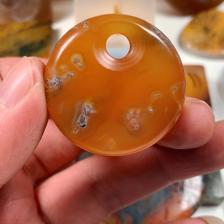 未镶嵌颈饰玛瑙/玉髓用****1