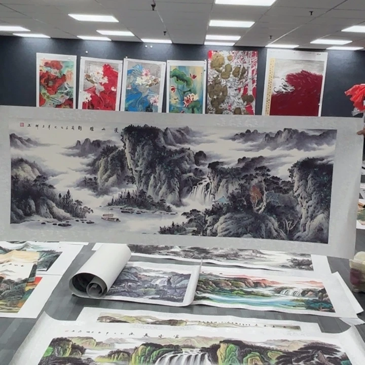 字画等多种形式进行创作的