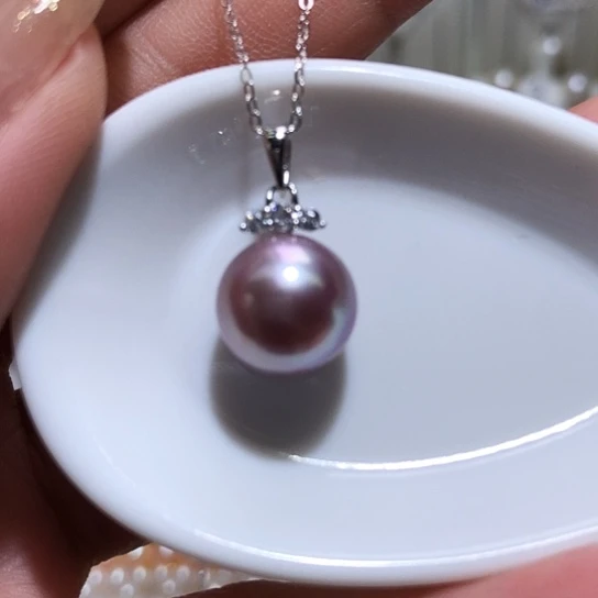 耳饰淡水珍珠银S925镶嵌