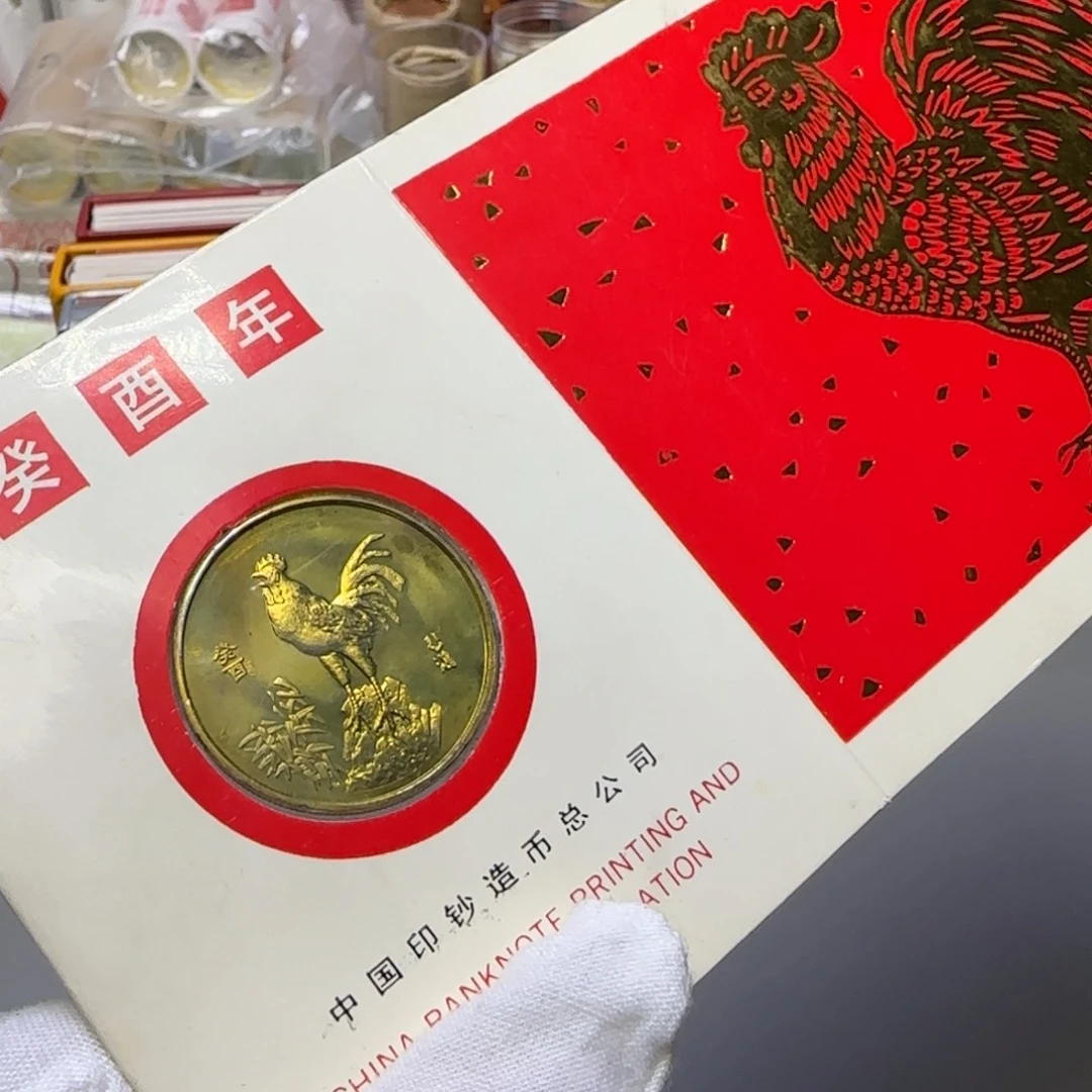 鸡纪念章贺卡福利