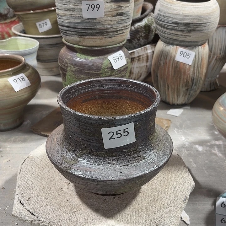 陶摆件高14口12无孔255