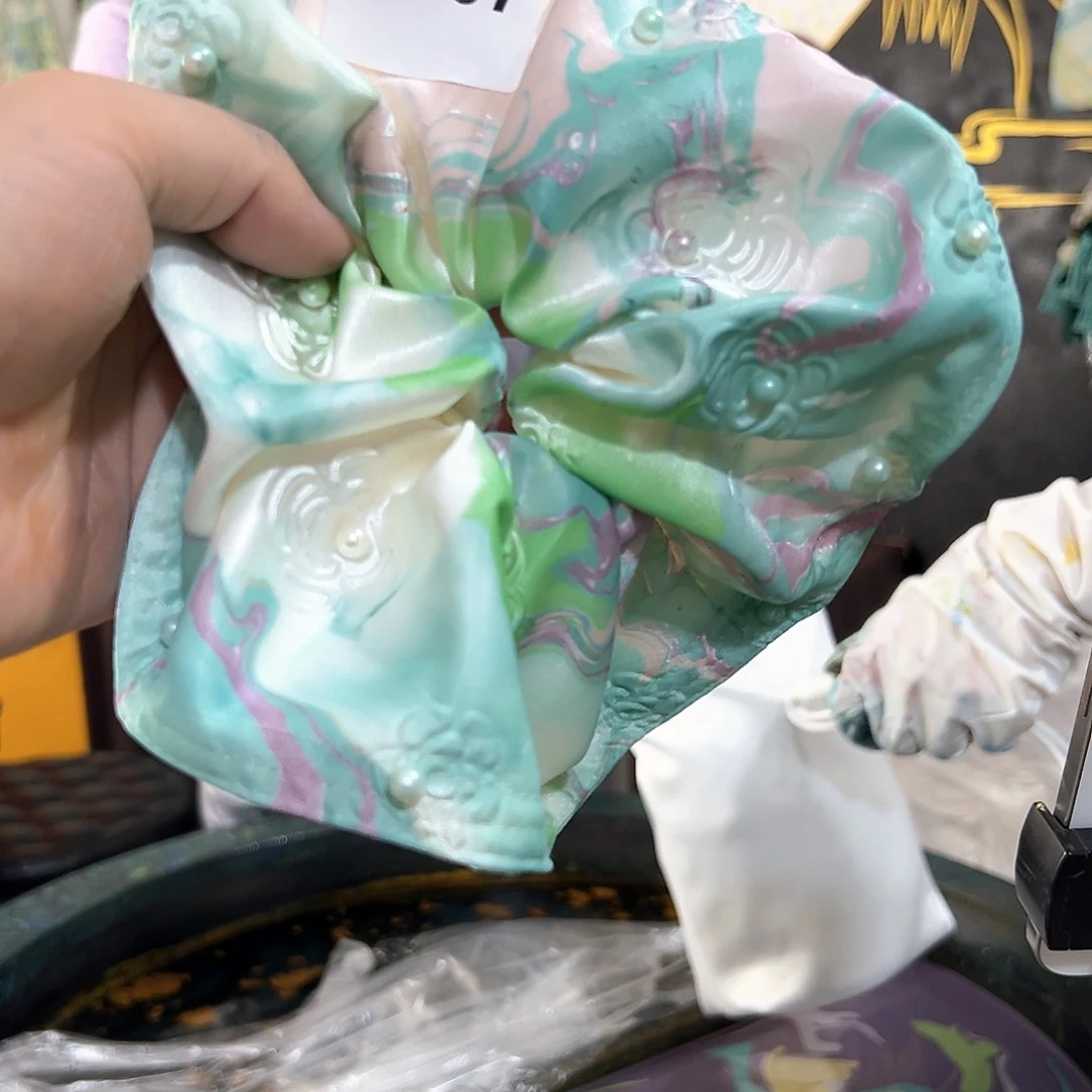 S****a607精品圆饼发圈手作