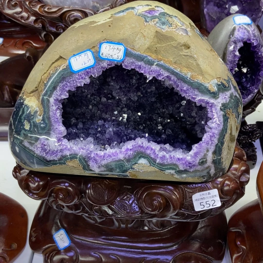 紫晶大型摆件（非配饰）未镶嵌琪