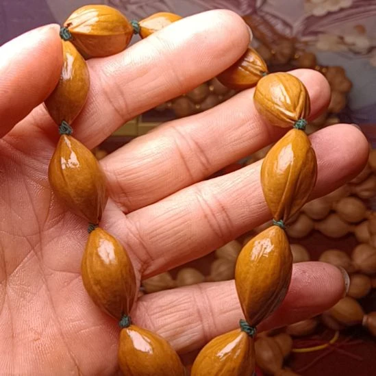 橄榄核手串/手链橄榄核手串柳计1.3